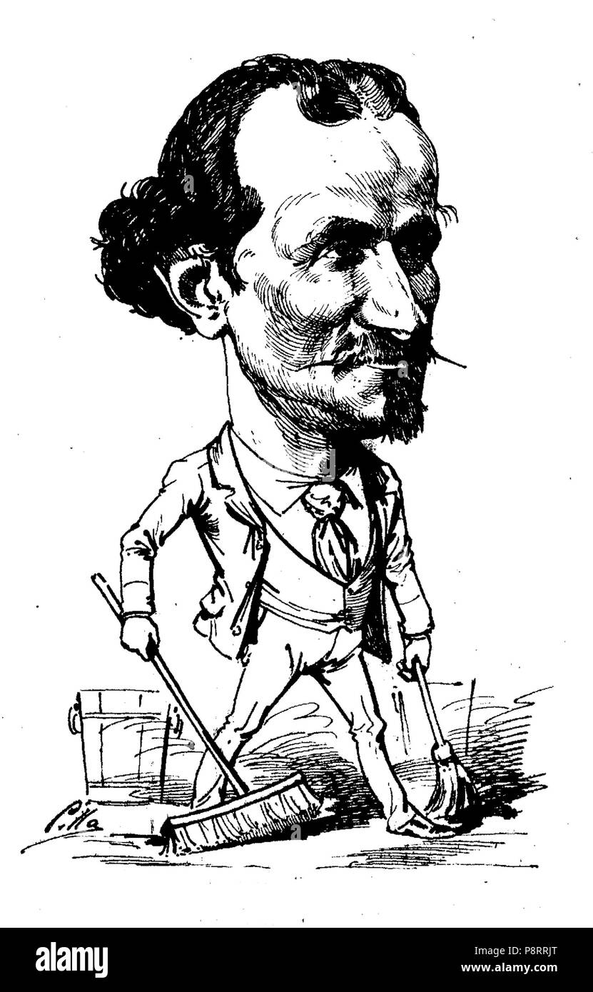 10 1884-11-02, Madrid Cómico, de Cilla, Giorgio Bussato Stockfoto