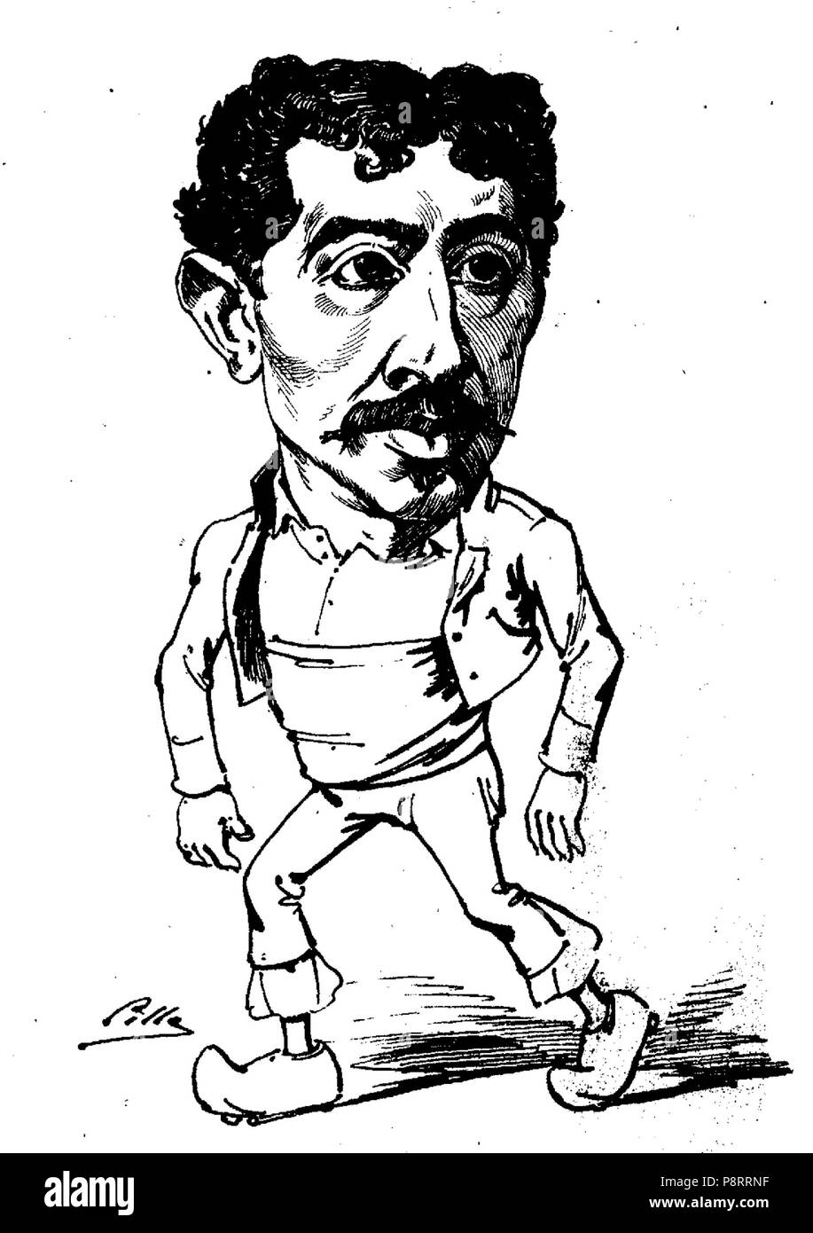 10 1883-07-22, Madrid Cómico, de Cilla, Antonio de San Martín (7/8) Stockfoto