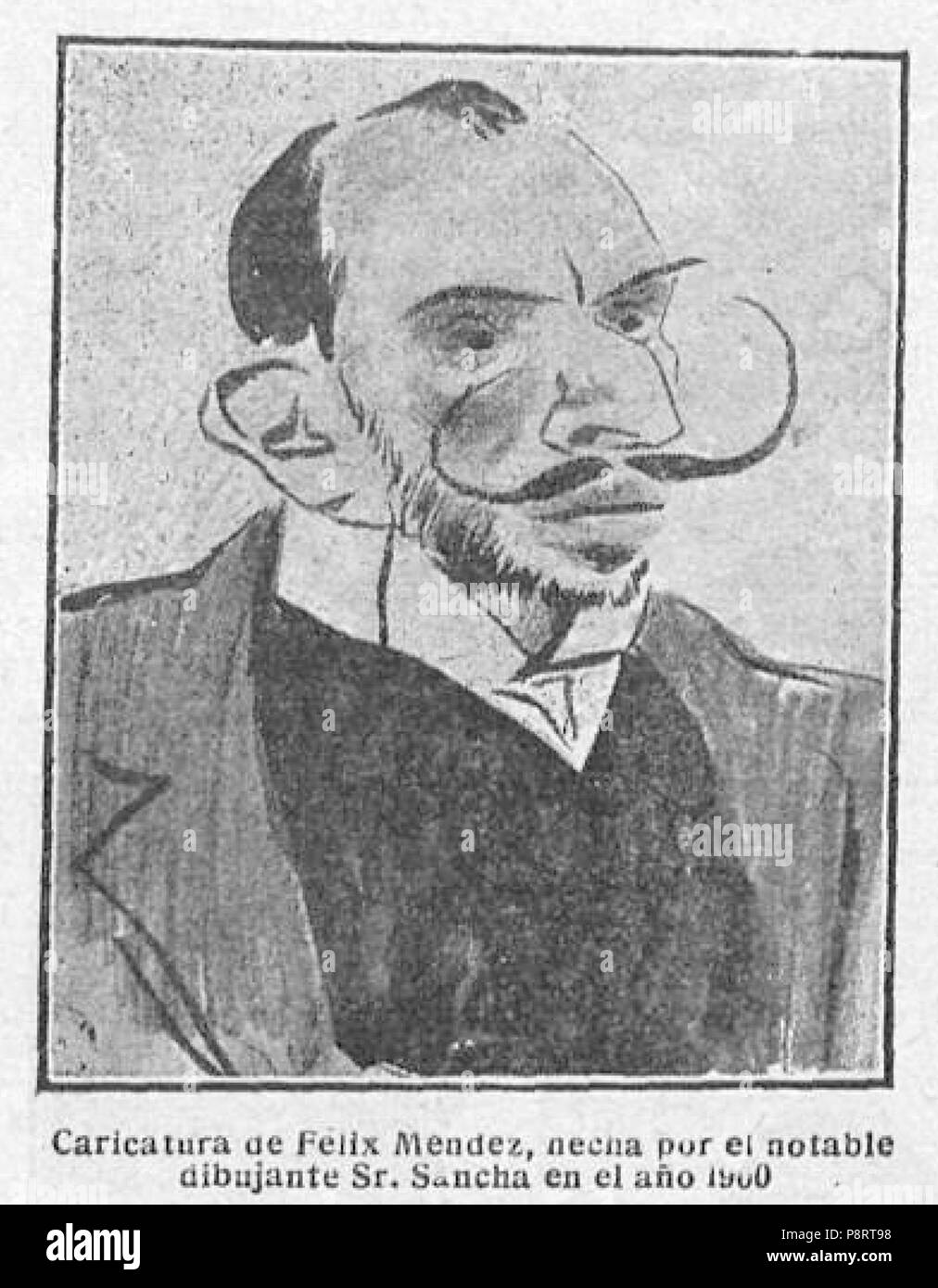 16 1913-12-10, Mundo Gráfico, Félix Méndez, Sancha Stockfoto