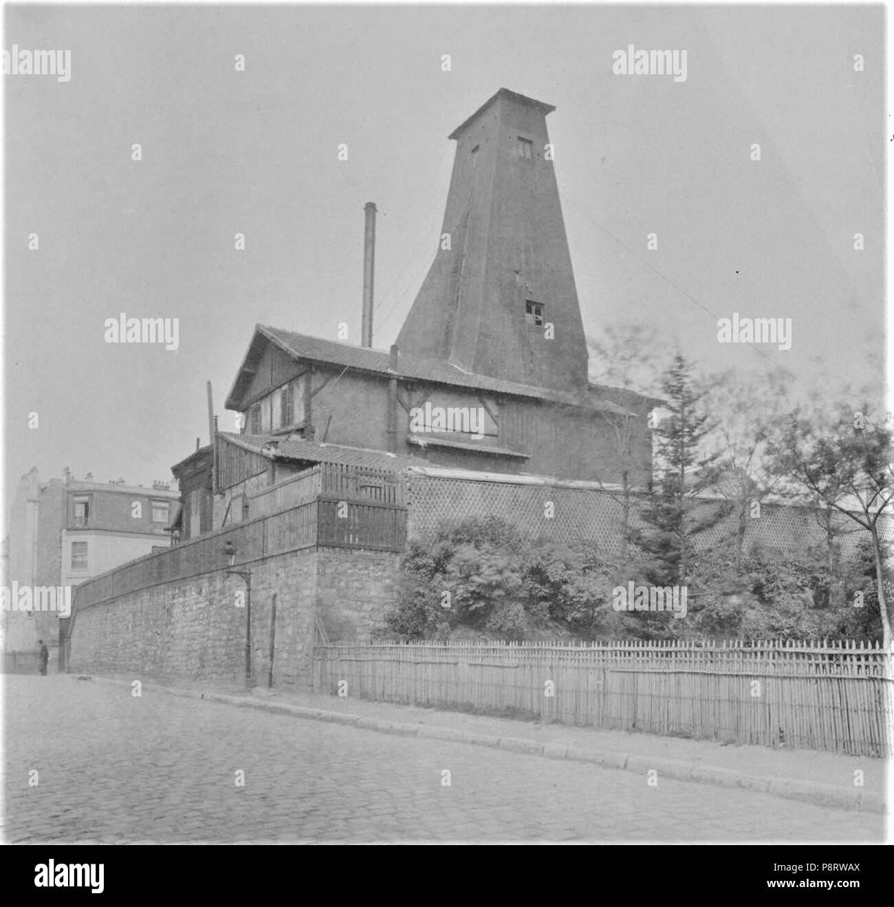 472 Puit artésien - Paris 13 - Médiathèque de l'architecture et du patrimoine - APMH 00037618 Stockfoto
