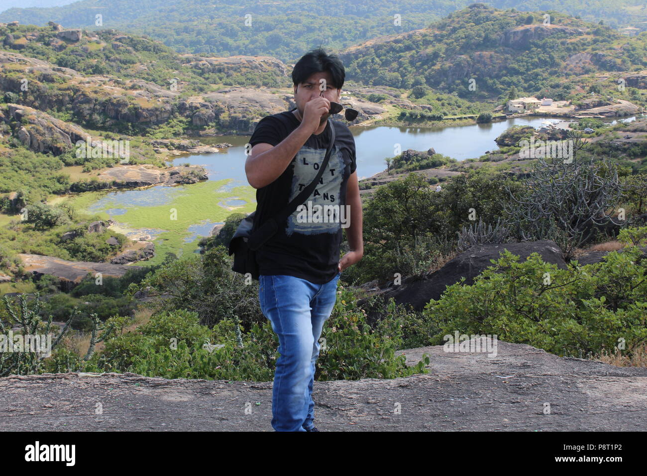 Mount Abu Hill Station Foto Stockfoto