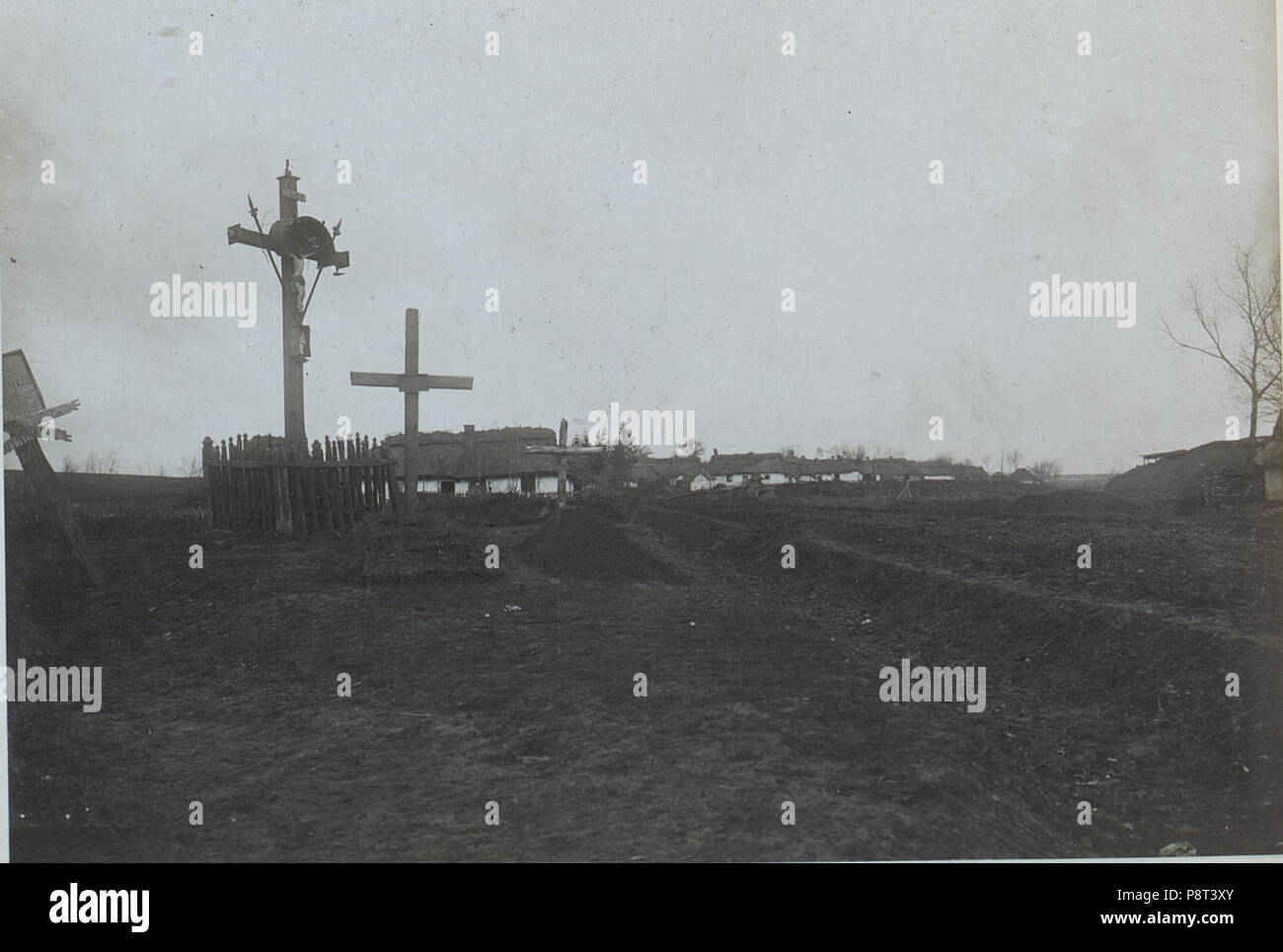 . 36 An der Wegkreuzung in Chatki (Sokolow) (BildID) 15438523 Stockfoto