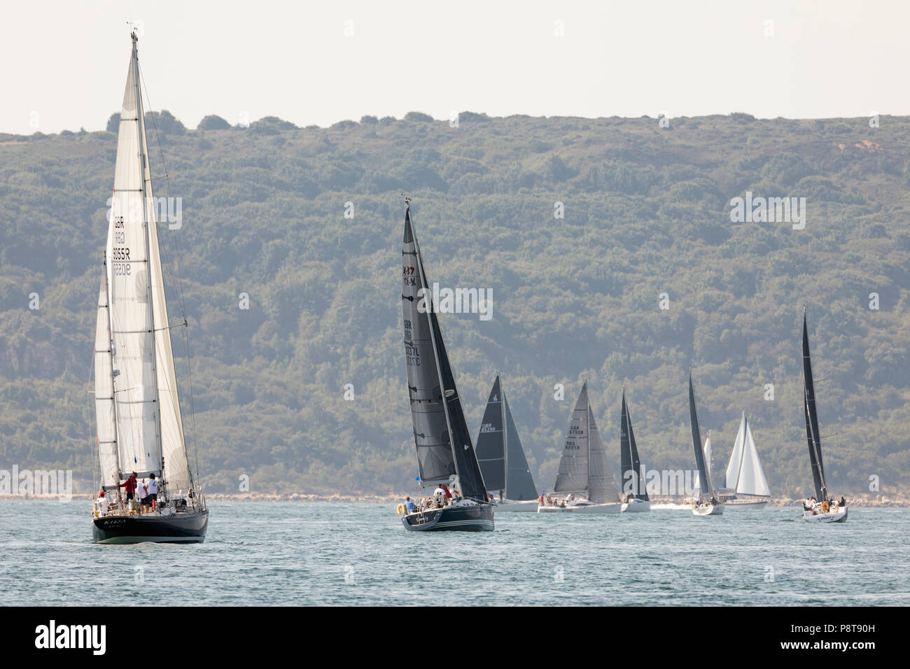 GBR9055 R, GBR 3737 L, GBR 8529 R, GBR 8755 R, Alamara IV, Stockfoto