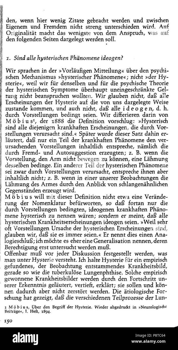 69 Breuer Anna O 150 Stockfoto