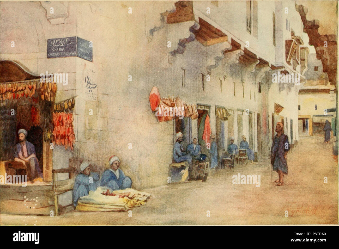 . 73 Kairo, Jerusalem und Damaskus - (1912) (14779932231) Stockfoto