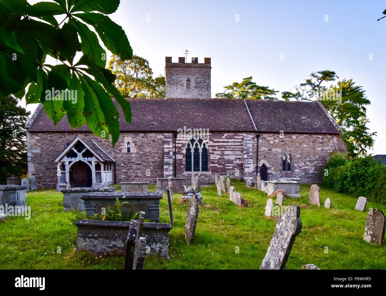 St. Andrew's Church Bredwardine Stockfoto