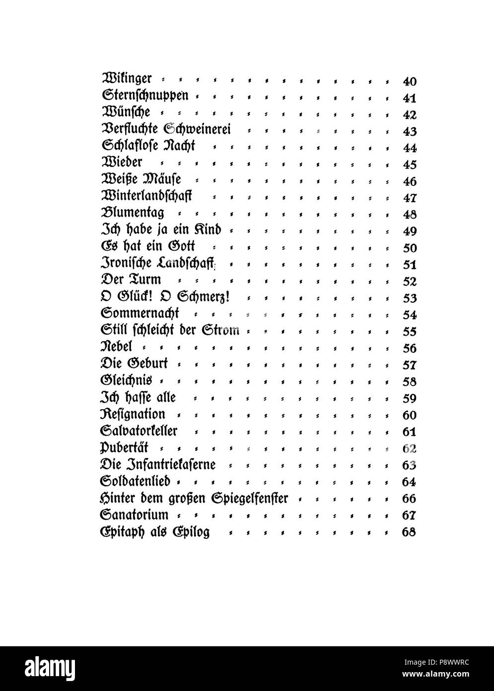 100 De Klabund Morgenrot 70 Stockfoto