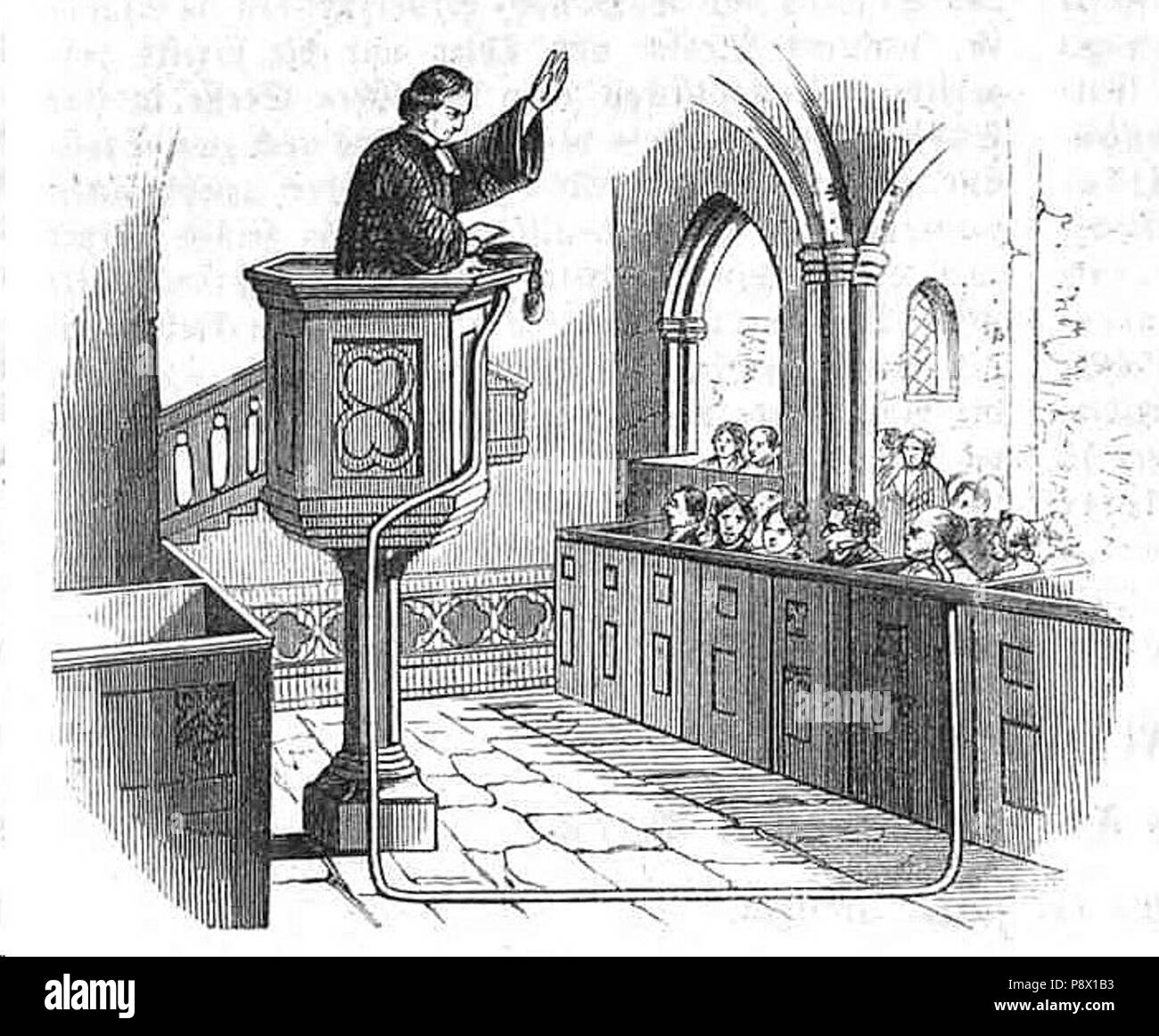 . 119 sterben Gartenlaube (1853) b 352 Stockfoto