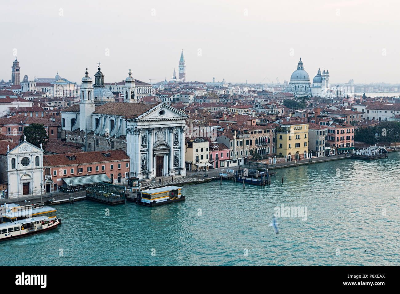 Venezianischen Wasserstraßen Stockfoto