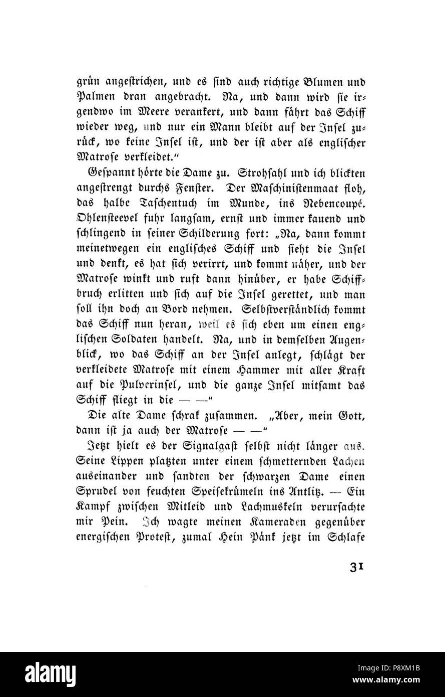 . 258 sterben Woge (Ringelnatz) 031 Stockfoto