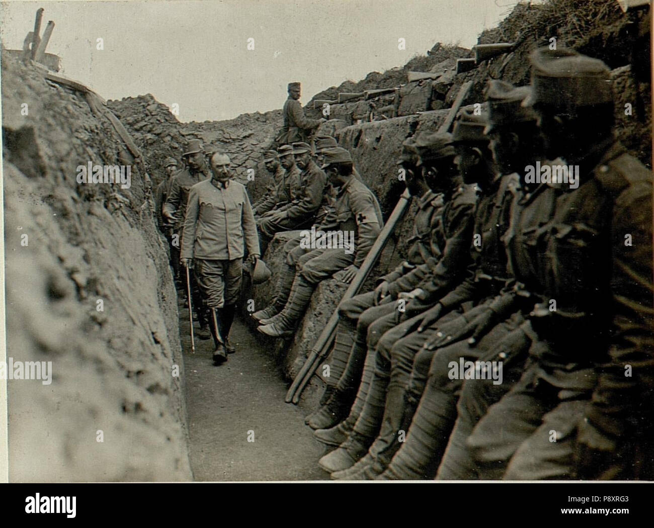 . 283 Feldmarschalleutnant Hofmann bei LIR. 19 (BildID) 15527408 Stockfoto