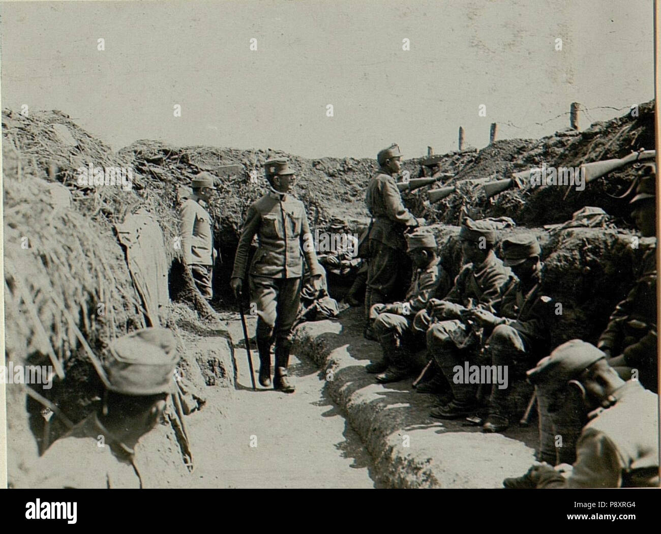 . 283 Feldmarschalleutnant Hofmann bei LIR. 19 (BildID) 15527415 Stockfoto