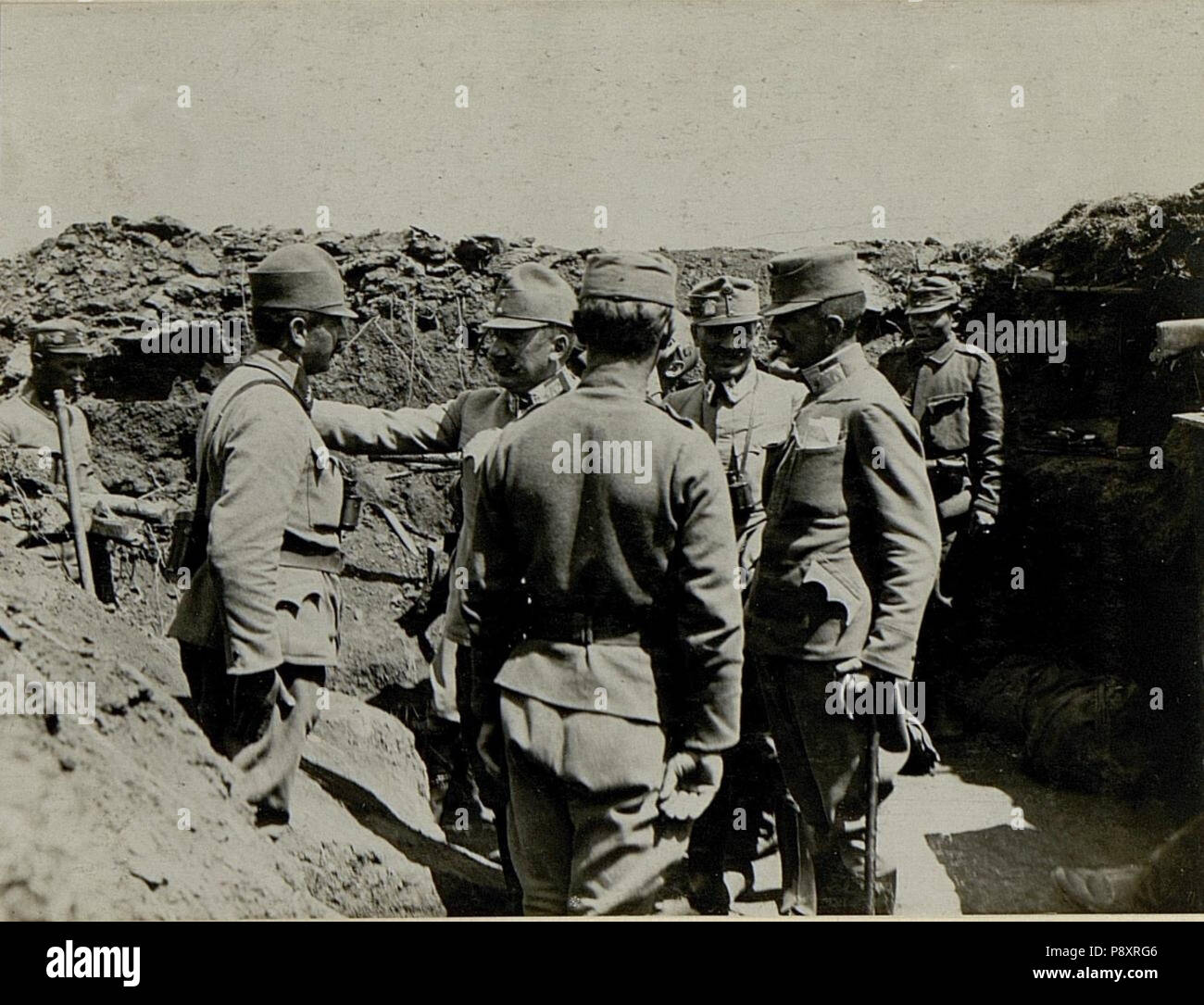 . 283 Feldmarschalleutnant Hofmann bei LIR. 19 (BildID) 15527422 Stockfoto