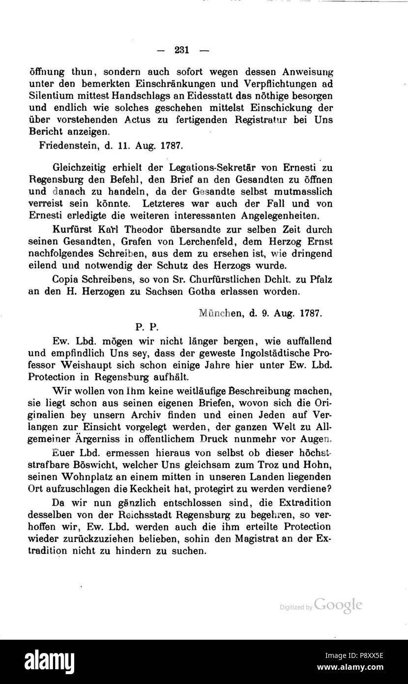 . 302 Geschichte des Illuminaten-Ordens (Engel) 231 Stockfoto