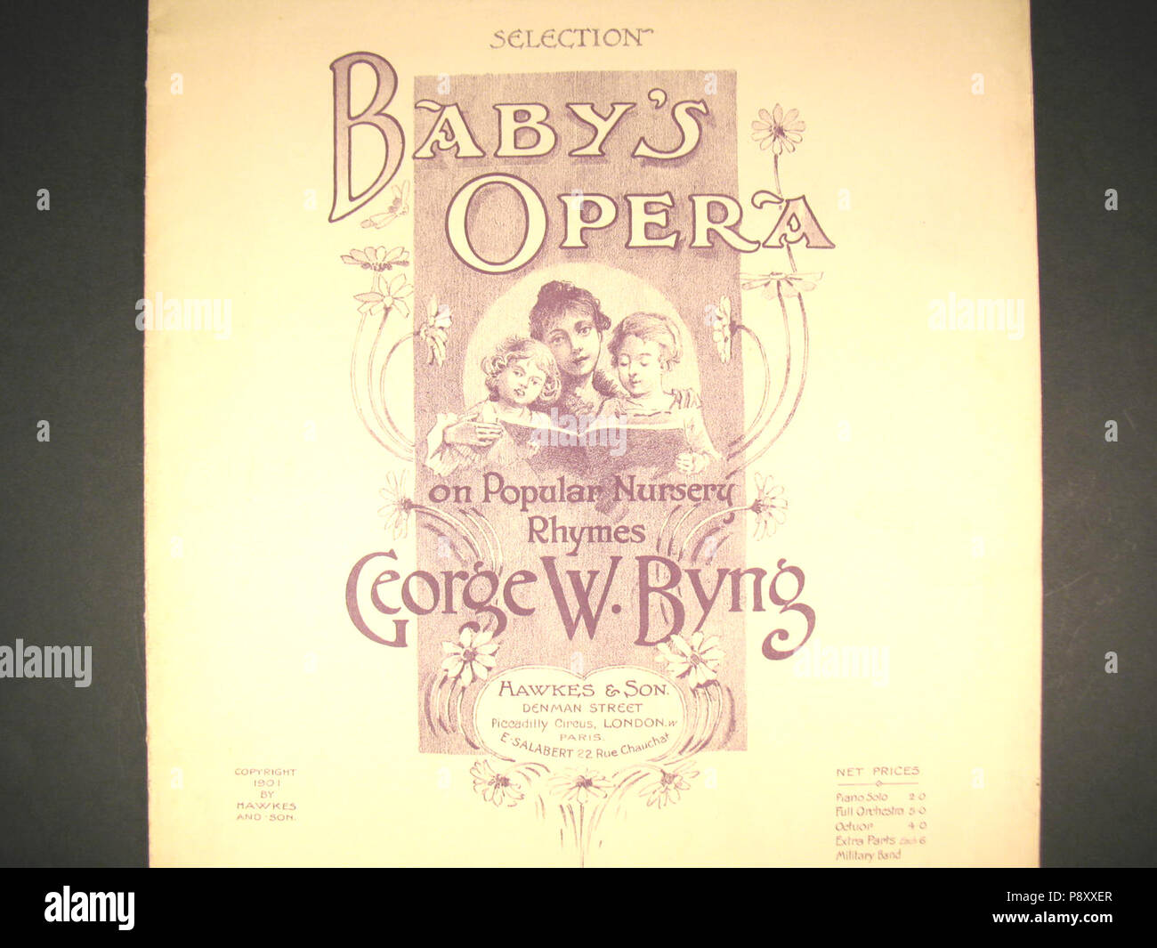 . 300 George W. Byng Musik 01. Stockfoto