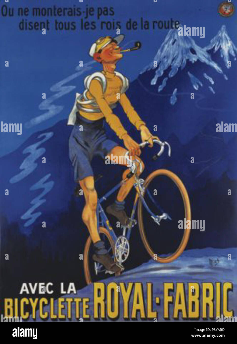 . 31 Affiche Zyklen Royal Fabric Stockfoto