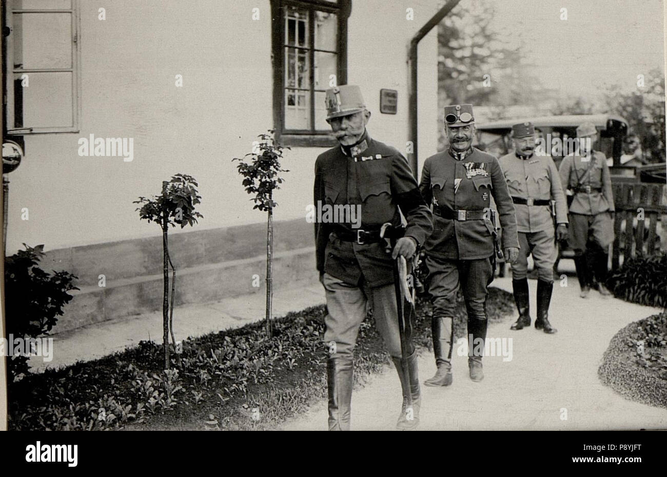 . 342 Inspizierung d. S. E. G. d. J. Suchovati beim Korpskomdo in BildID Narajow (15530732) Stockfoto