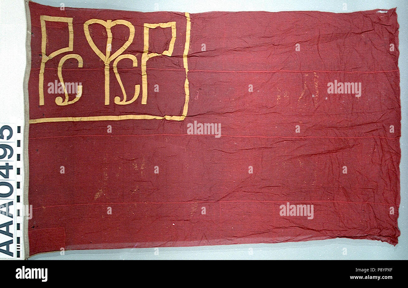 . 432 Naval Ensign, der Russischen Sozialistischen Föderativen Sowjetrepublik RMG RP 18 14. Stockfoto