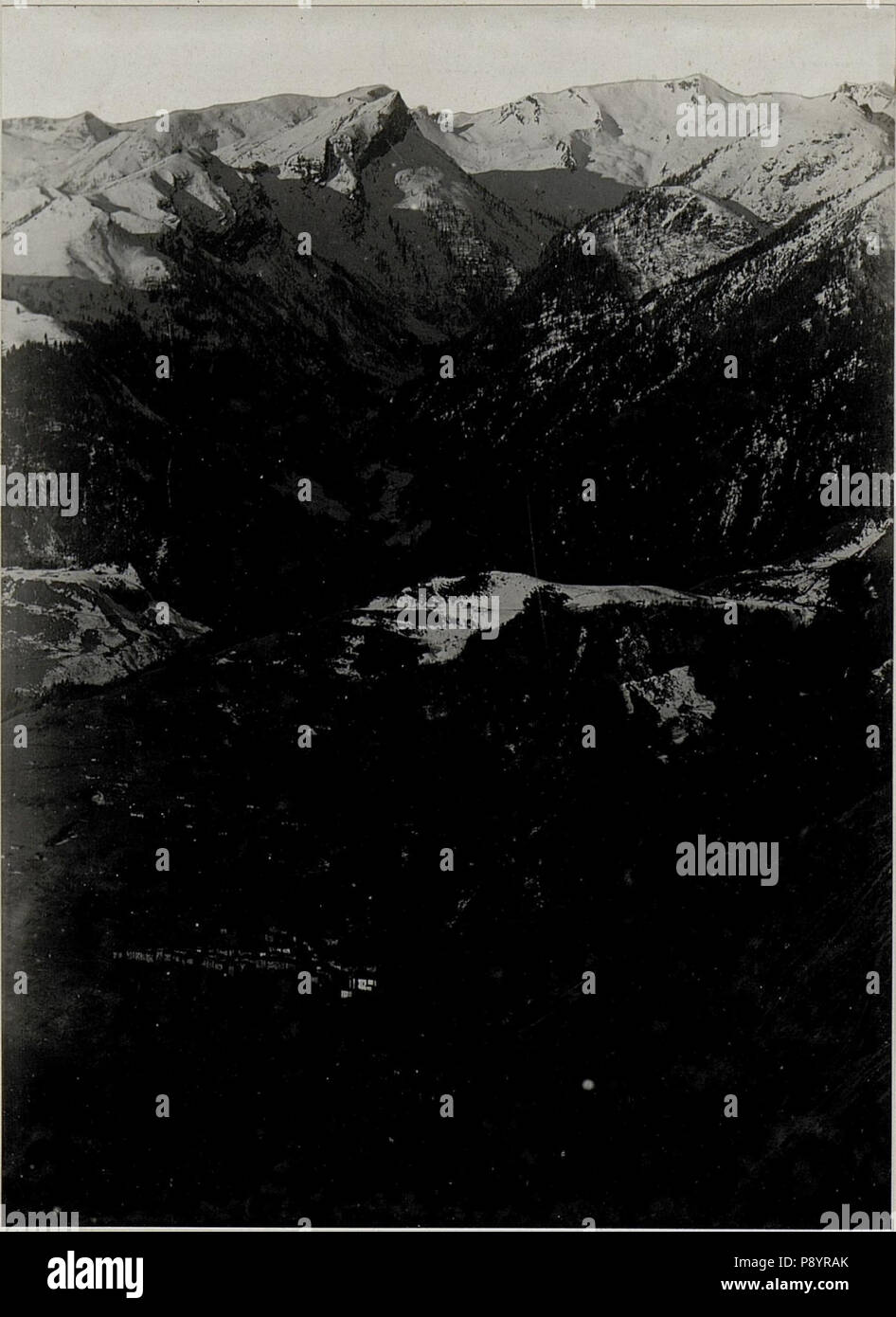 . 449 Panorama, Melino, C. Palone, V. Ampola. Die Standpunkt, ampola. (7. Teilbild zu WK1 ALB082 24342 a) (BildID) 15630265 Stockfoto