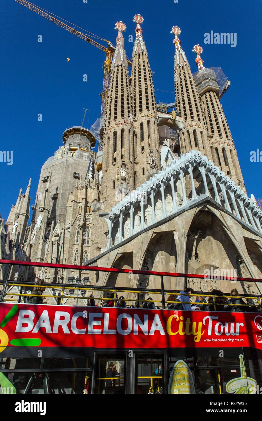 Stadt von Barcelona, Katalonien, Spanien Stockfoto