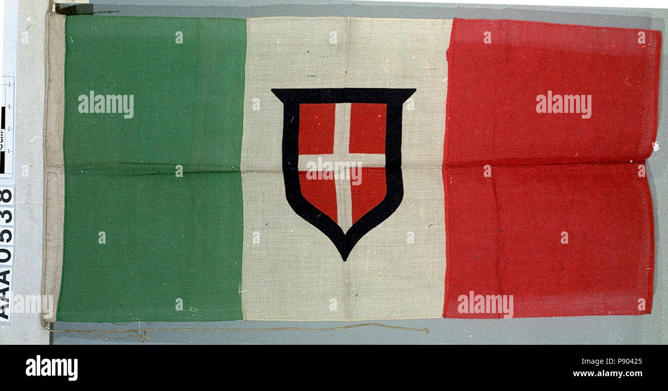 . 345 italienischen Kaufmann ensign (1848-1946) RMG RP 18 23 Stockfoto