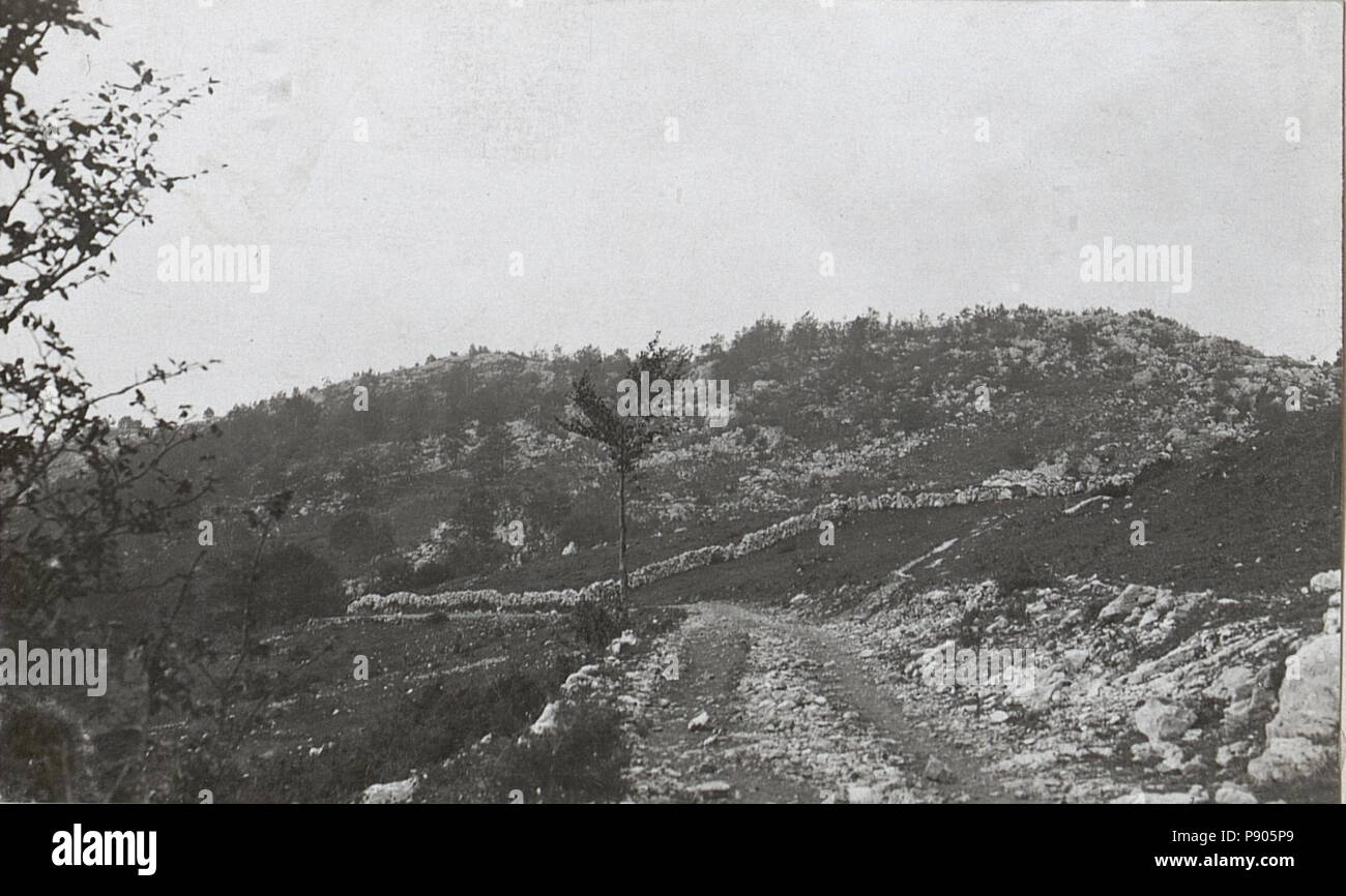 358 Kampfgelände eine Bainsizza Plateau 21.9.17. (BildID) 15605473 Stockfoto