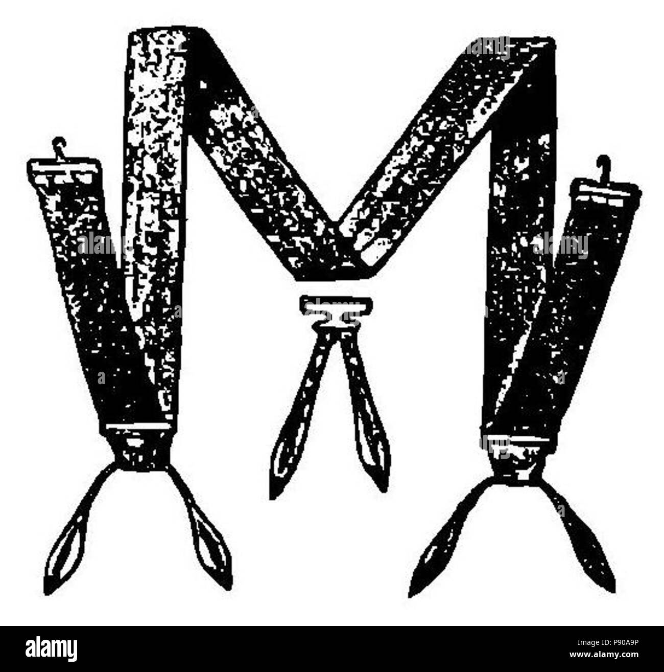 314 Grierson 66 Tiradores elásticos Stockfoto