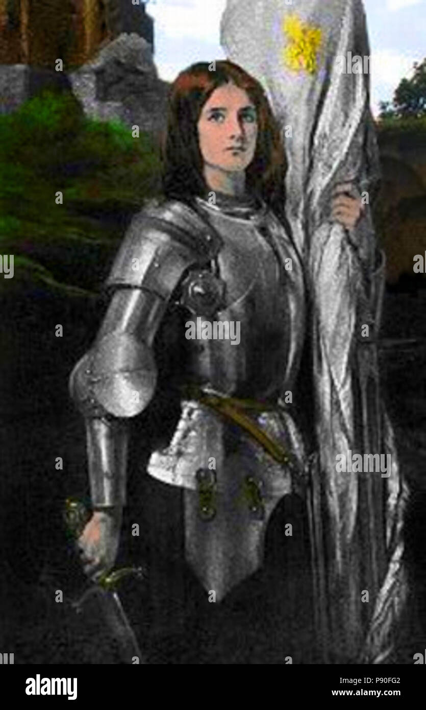 349 Joan des Bogens Stockfoto