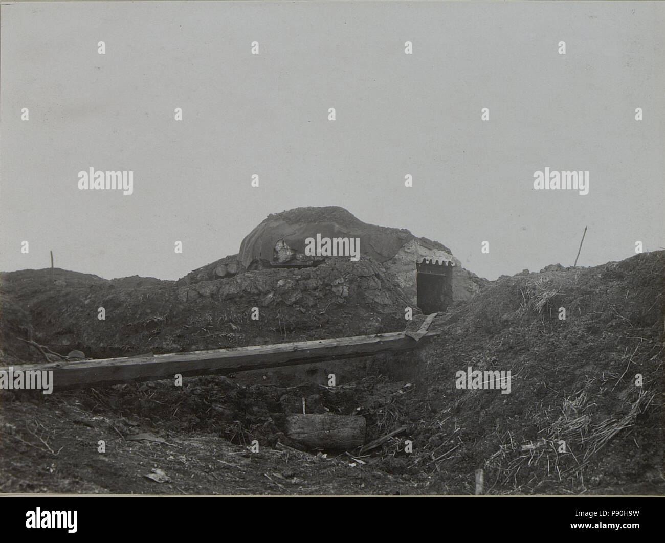 . 364 Kompagnie Beobachtungsstand der 1-56 Feldkompagnie. (BildID) 15450617 Stockfoto