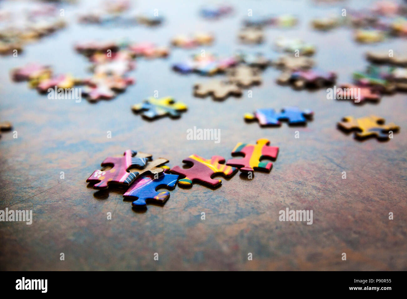 WA 14612-00 ... WASHINGTON - Puzzle Stockfoto
