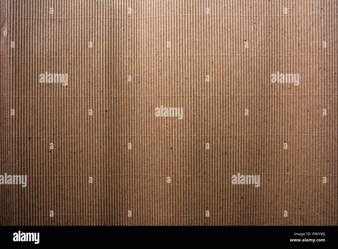 Wellpappe Papier material Textur Hintergrund, rau und verwittert grungy Hintergrund Stockfoto