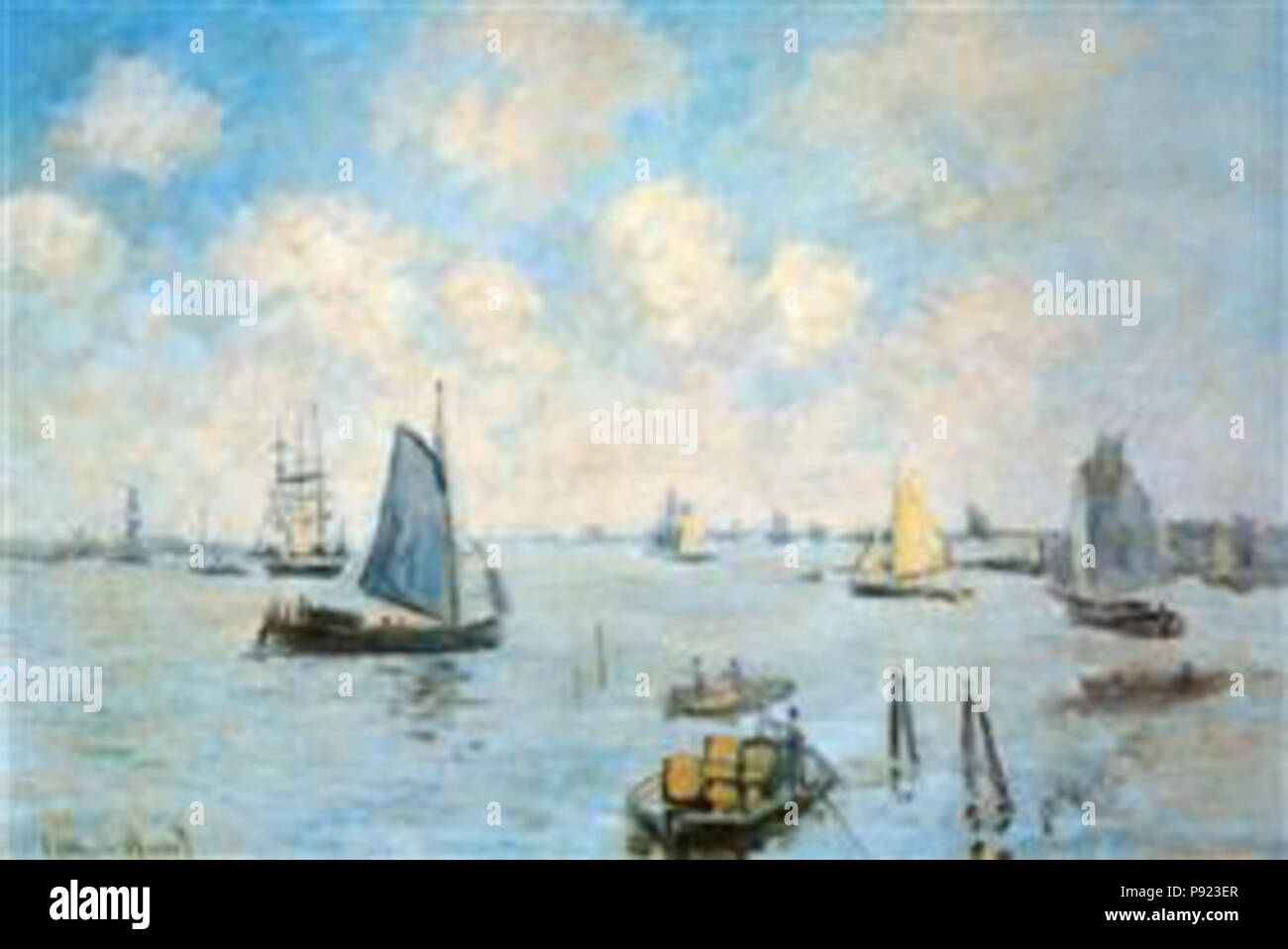 . 425 Monet-am-Meer-at-Amsterdam Stockfoto