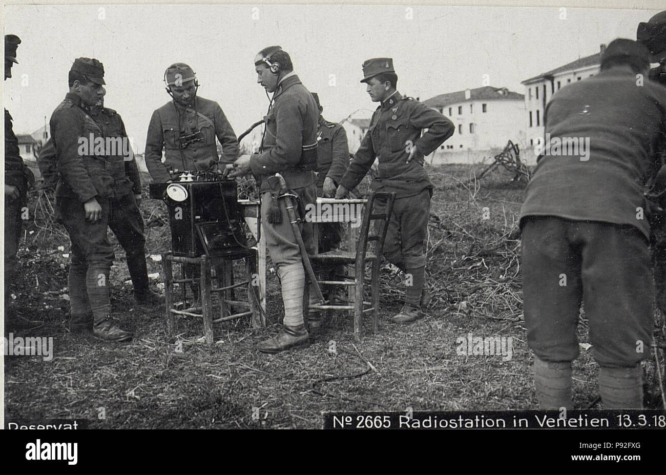 . 475 Radiostation in Venetien 13.3.18. (BildID) 15615890 Stockfoto