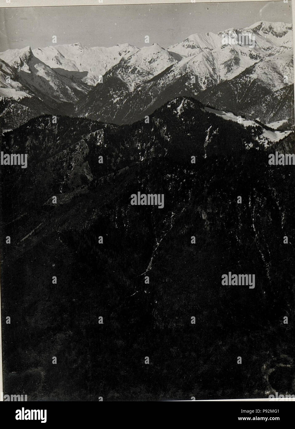 . 449 Panorama, C. Palone, V. Valle di Ledro, M. Notta.. Standpunkt, Tomeabru. (9. Teilbild zu WK1 ALB08224346 einführen Ein) (BildID) 15630419 Stockfoto