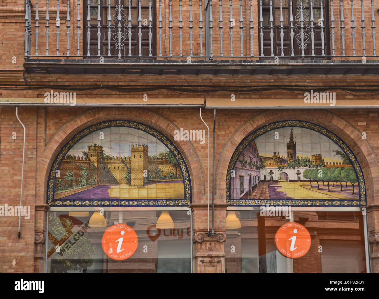 Sevilla Fremdenverkehrsbüro, Spanien (Sevilla - España) Stockfoto