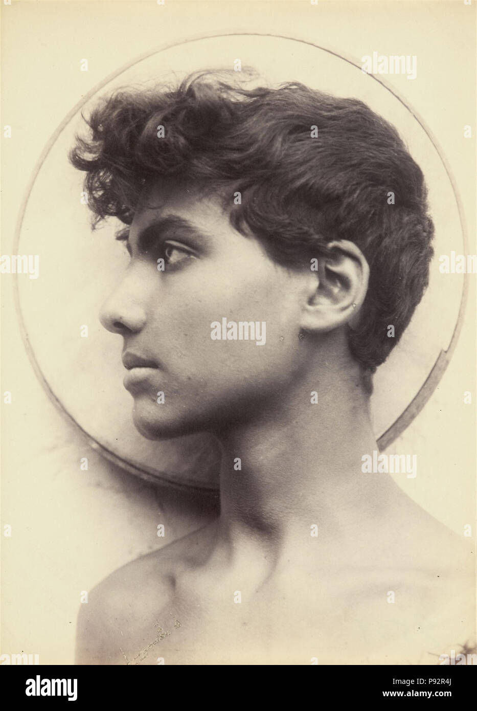 467 Plüschow, Wilhelm von (1852-1930) - n. 9508 - Der christliche Märtyrer Stockfoto