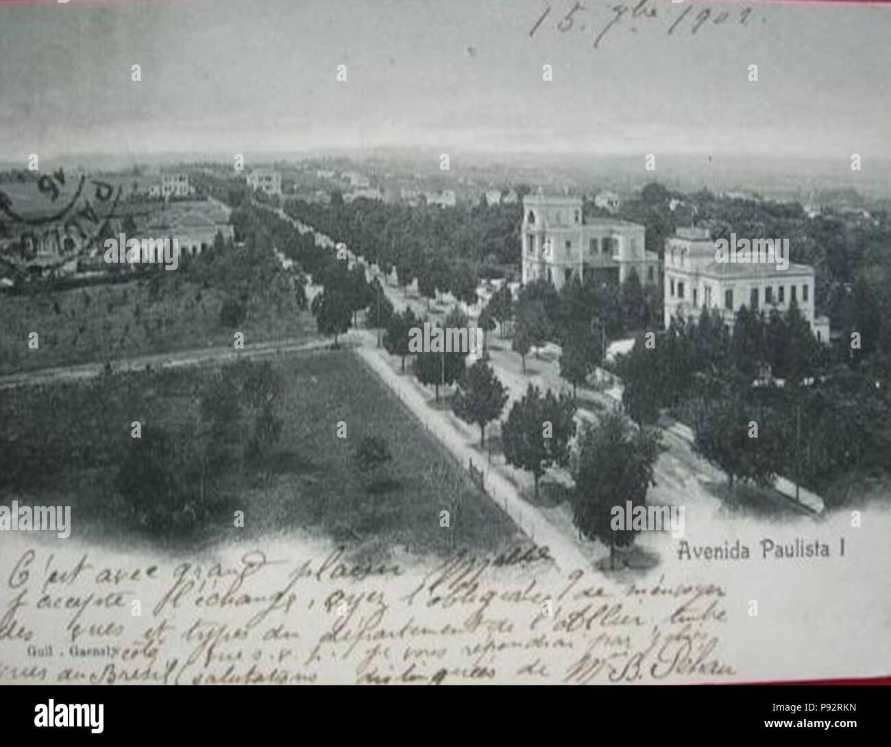 . 469 Post Avenida Paulista 10 Stockfoto