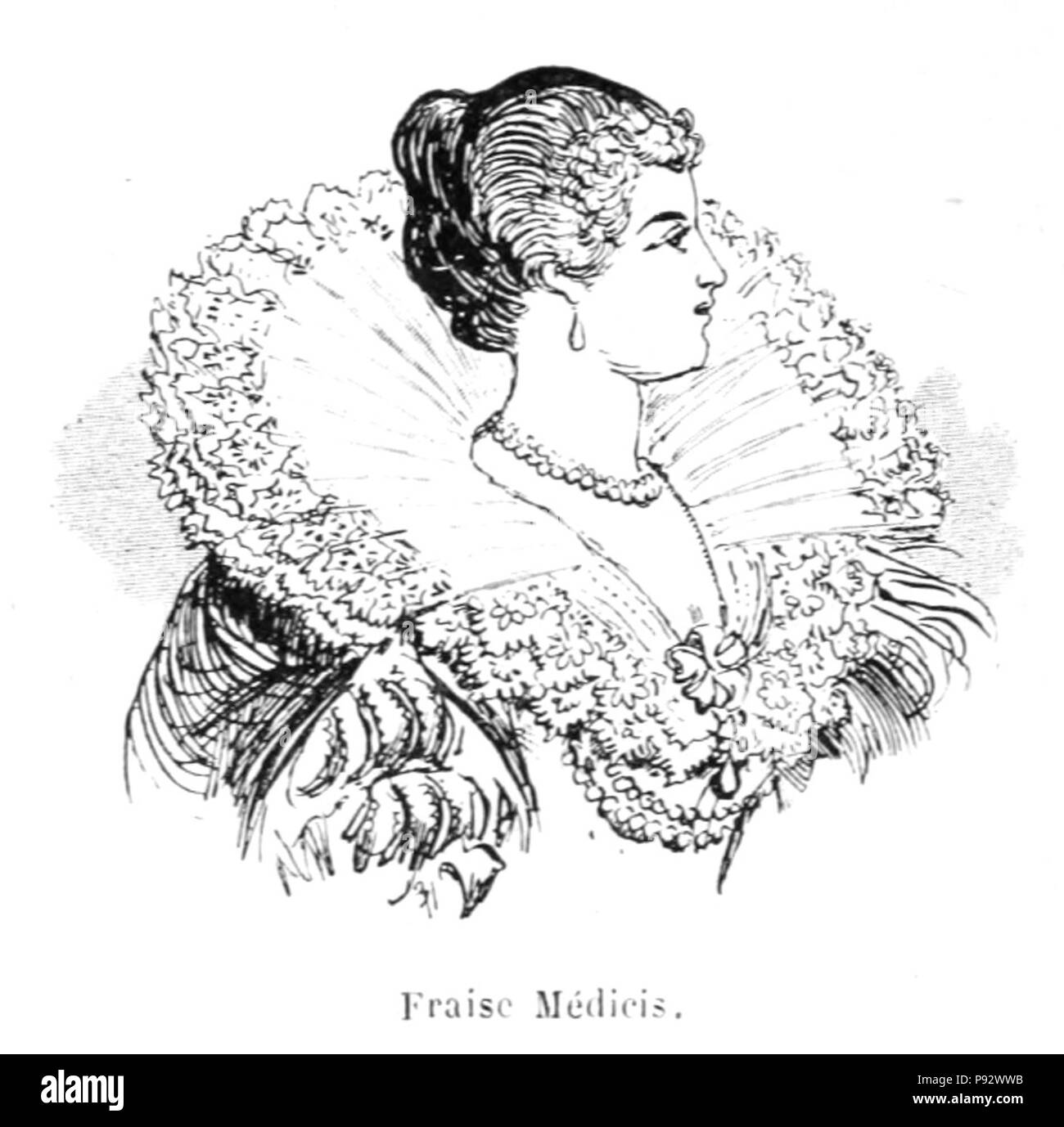 481 Mesdames Robida - nos aïeules (Dix siècles d'élégances), 1891 0138 Stockfoto