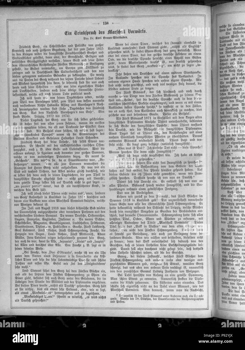 . 211 sterben Gartenlaube (1883) 158 Stockfoto