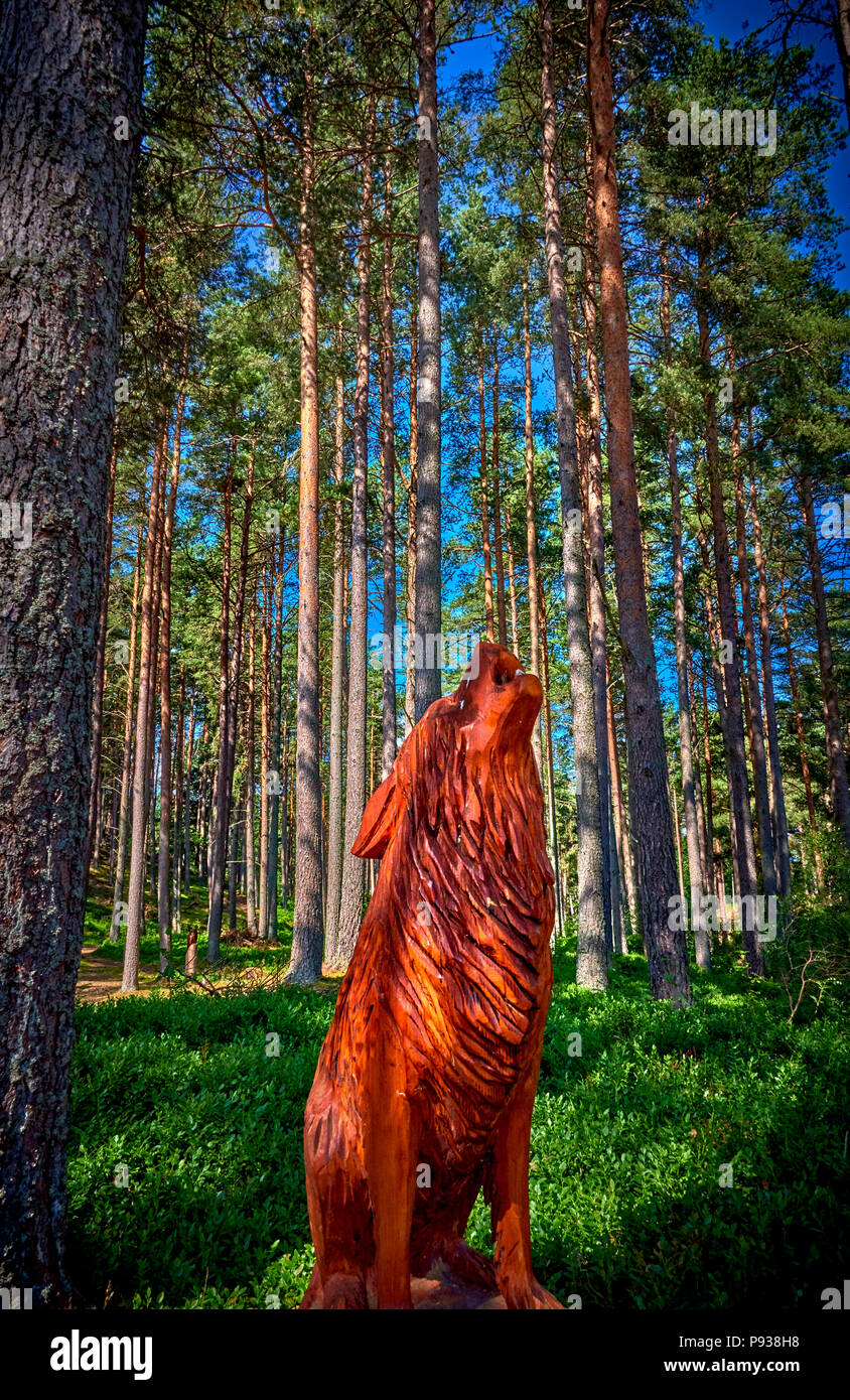 Das Highland Folk Museum (SC18) Stockfoto