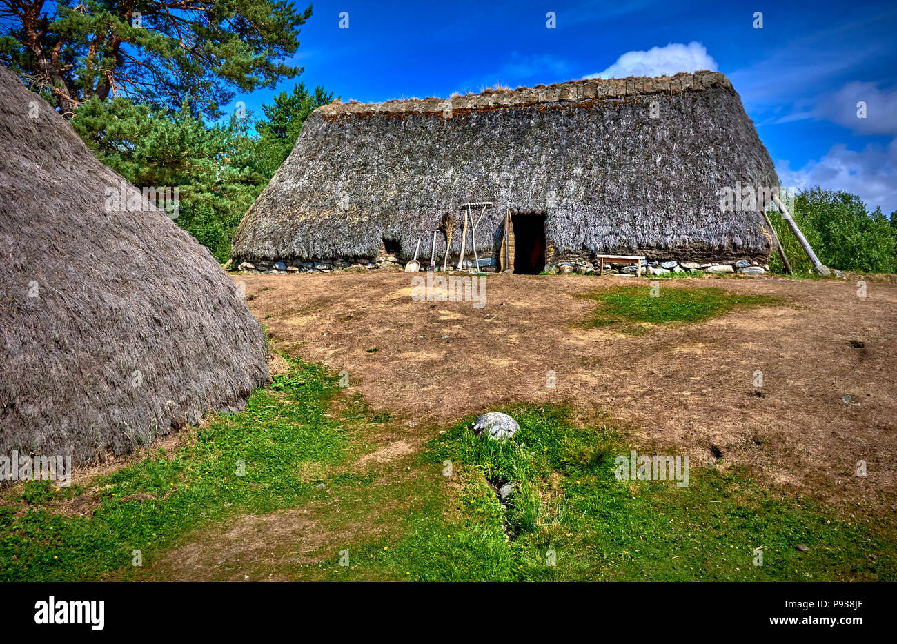 Das Highland Folk Museum (SC18) Stockfoto