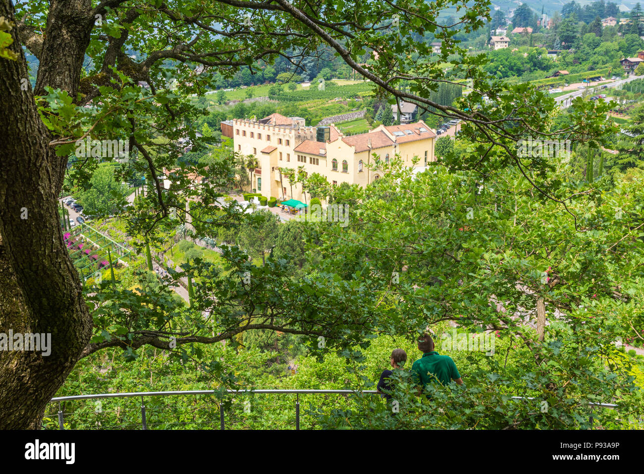 Die Garten Von Schloss Trauttmansdorff Meran Merano Sudtirol