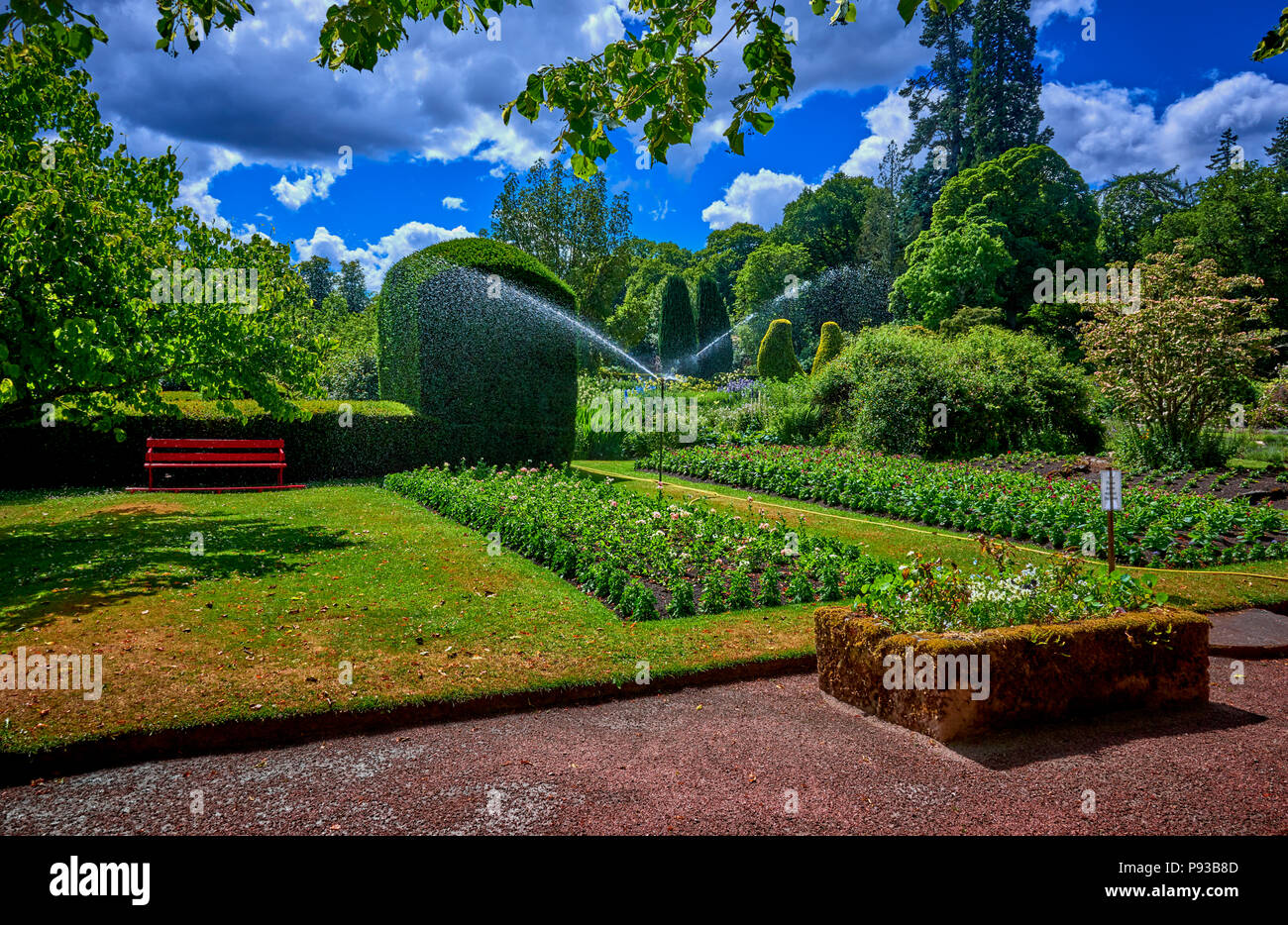 Cawdor Castle (SC18) Stockfoto