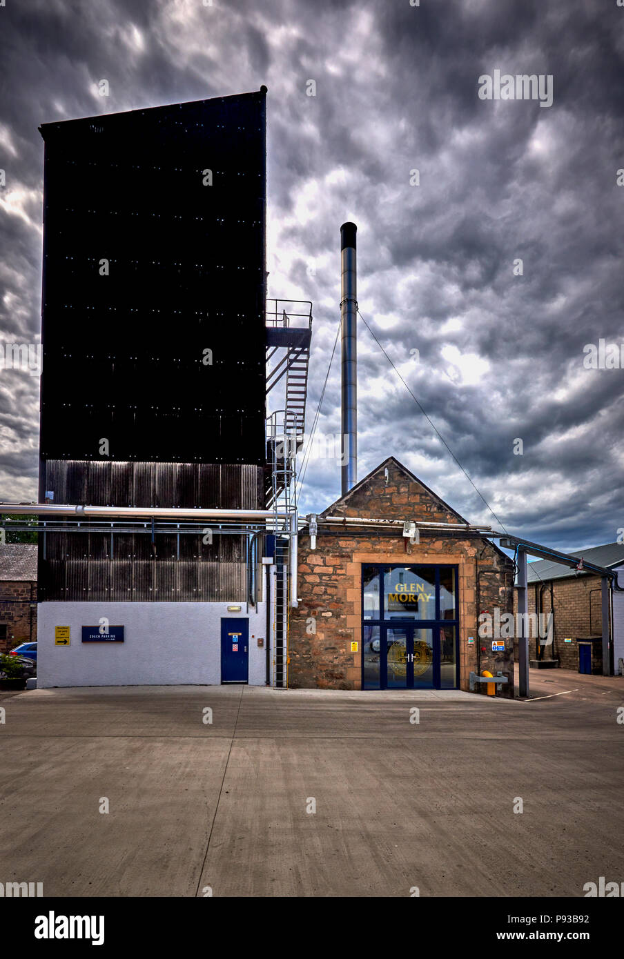 Glen Moray Distillery (SC18) Stockfoto