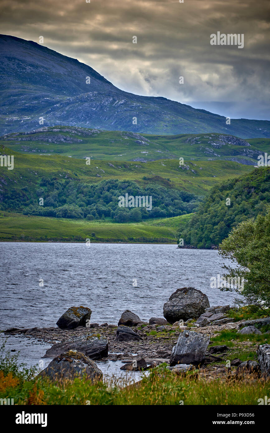 Die Schottischen Highlands (SC18) Stockfoto