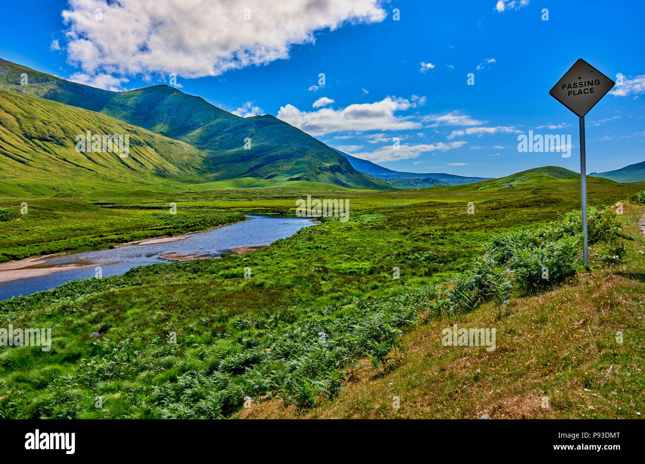 Die Schottischen Highlands (SC18) Stockfoto