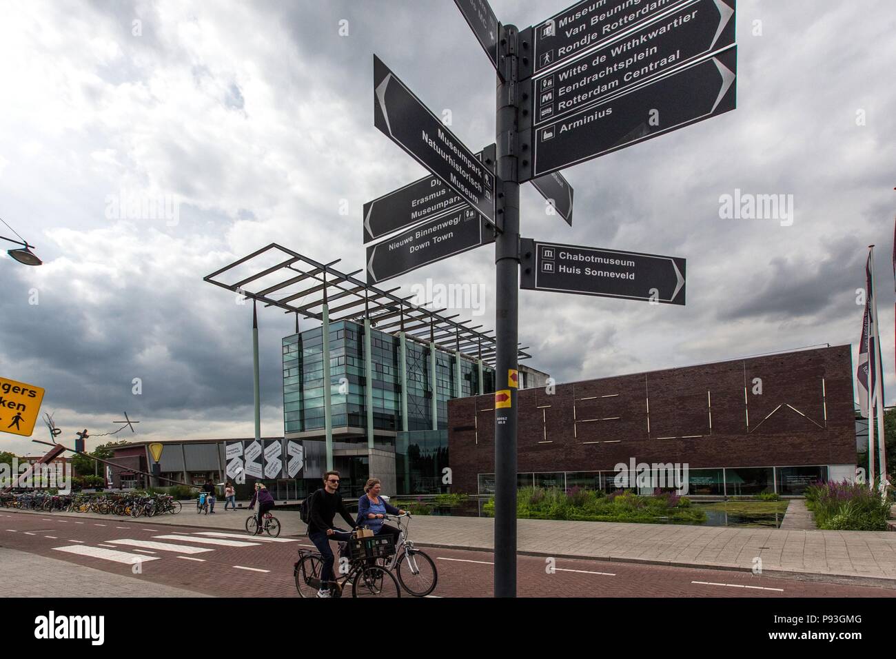 ROTTERDAM, PORT CITY, DIE NIEDERLANDE Stockfoto