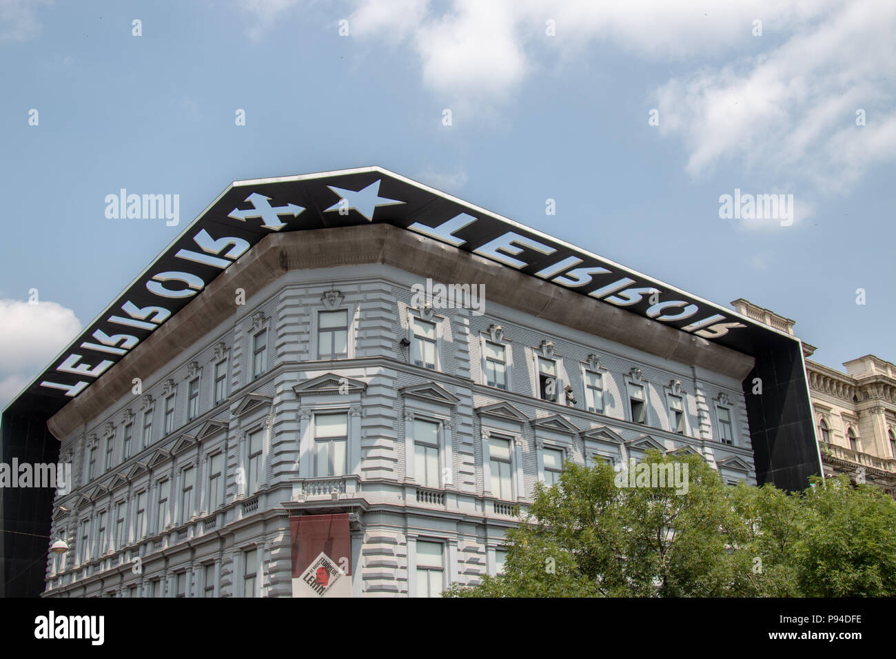 Einige der schönen Architektur in der Stadt Budapest, Ungarn. Stockfoto