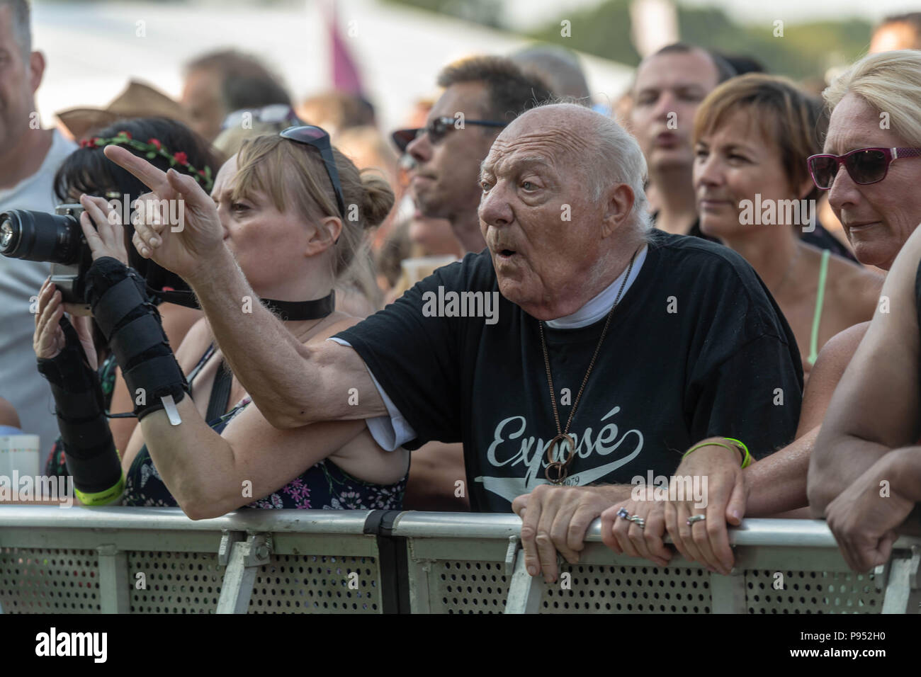 Brentwood Essex, 14. Juli 2018 Brentwood Music Festival 2018 im Brentwood Center Credit Ian Davidson/Alamy leben Nachrichten Stockfoto