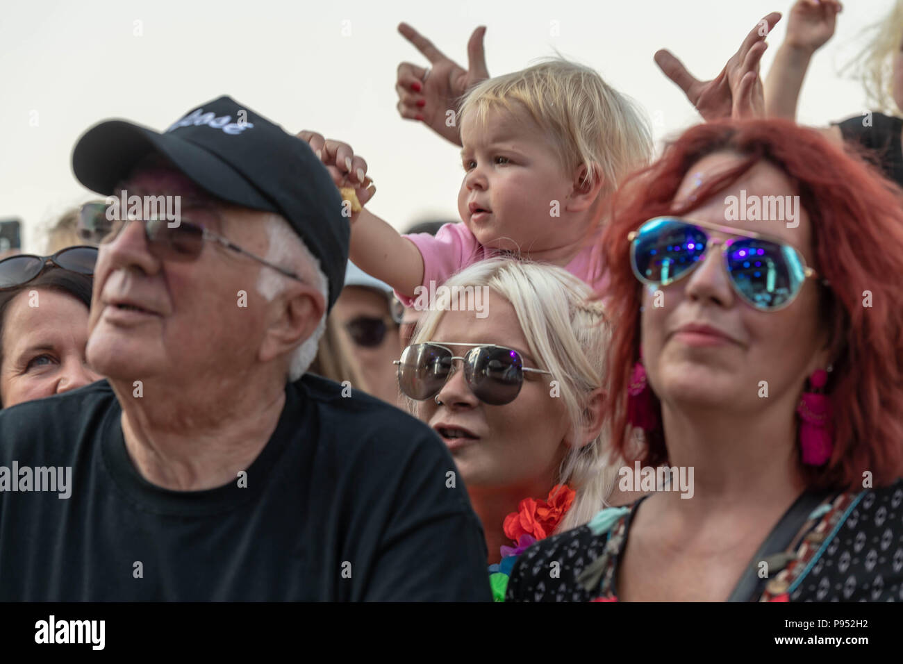 Brentwood Essex, 14. Juli 2018 Brentwood Music Festival 2018 im Brentwood Center Credit Ian Davidson/Alamy leben Nachrichten Stockfoto